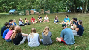 Youth retreat at Shrinemont